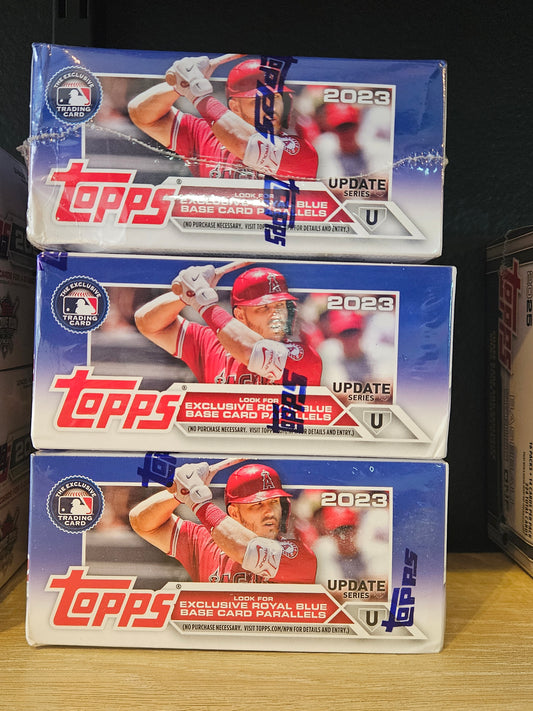 2023 Topps Update Series MLB Baseball Card Sealed Retail Box - 20 Packs!