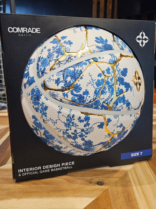 Comrade Berlin Urban Art Custom Basketball - Kintsugi Design