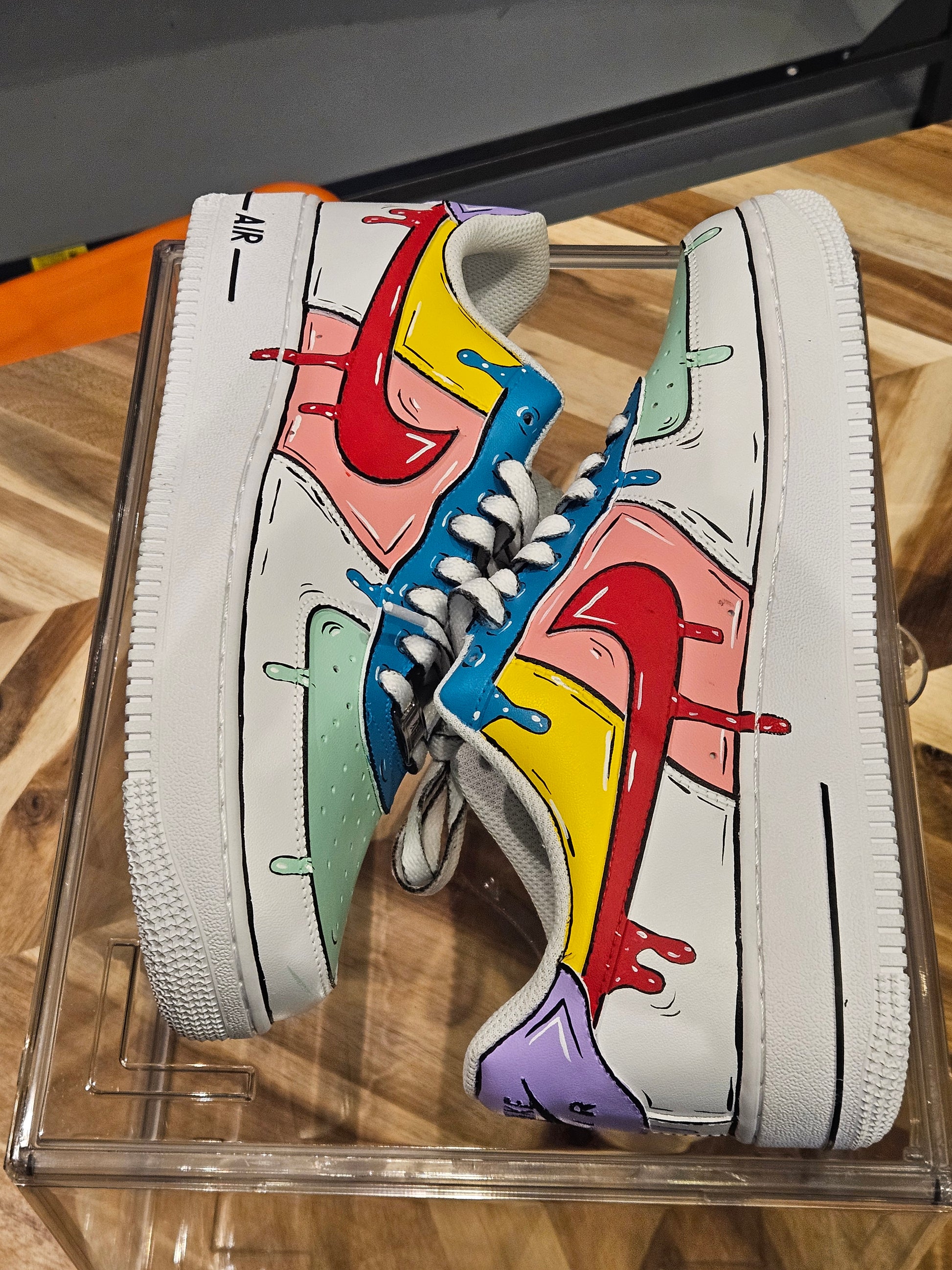 Sneaker Shoe Painting Ideas Nike Website Air Force One Custom
