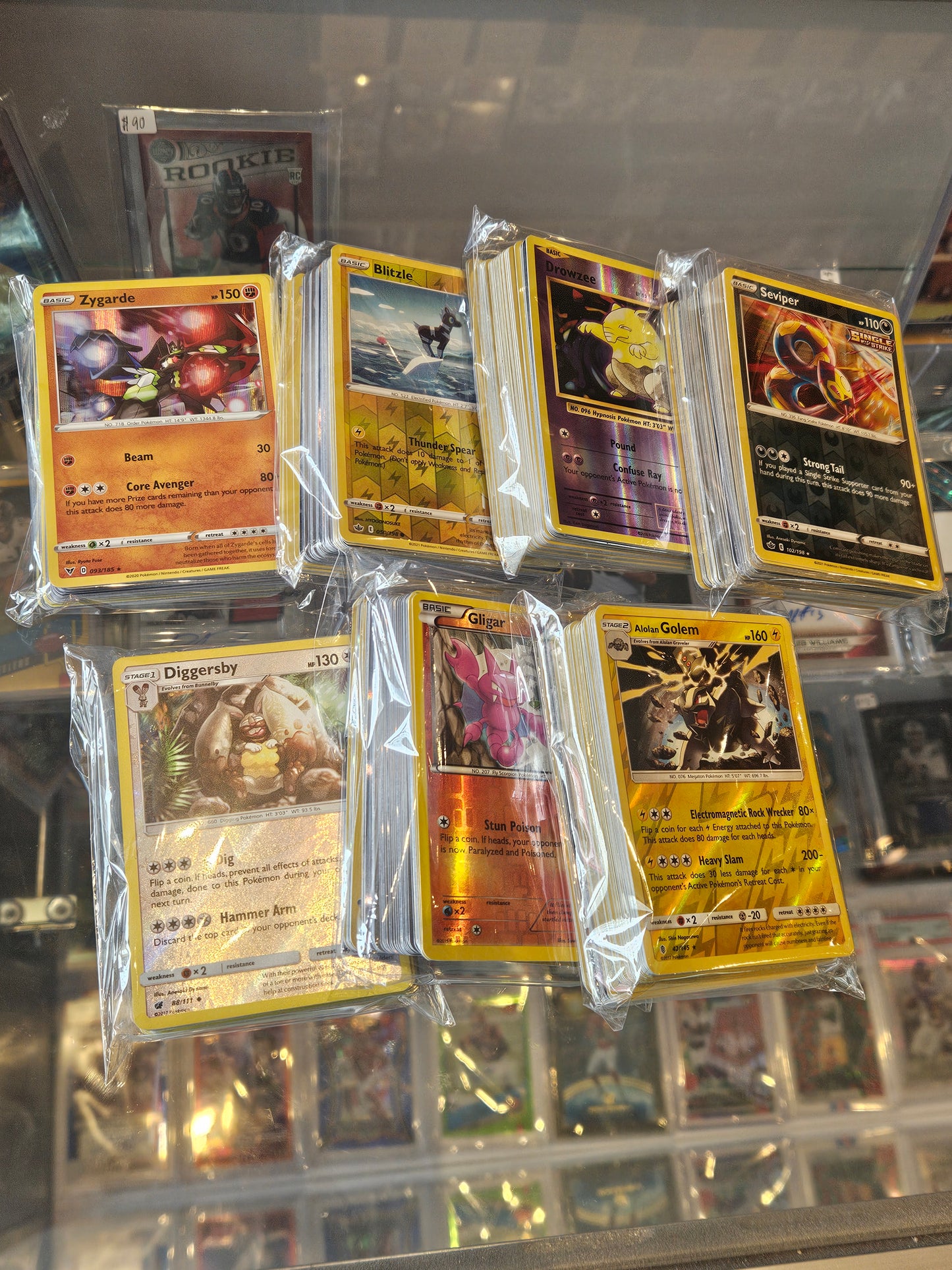 Pokemon Hologram & Reverse Hologram Card Lot (50 Cards)