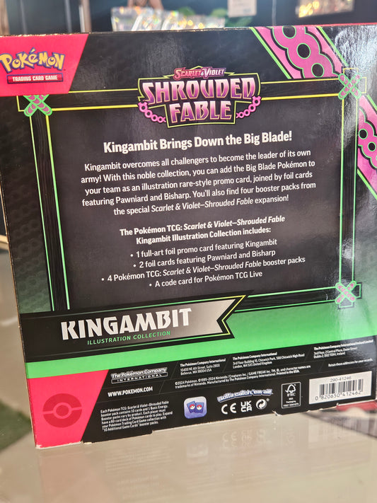 Pokemon Shrouded Fable Kingambit Illustration Box