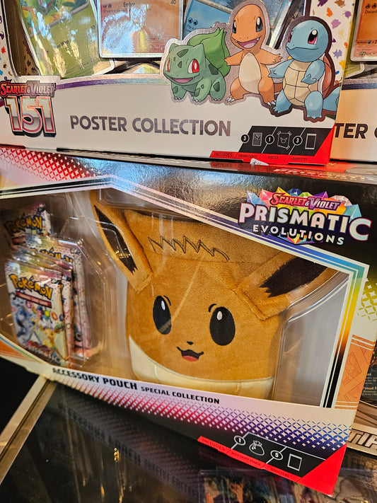 Pokemon Prismatic Evolutions Accesory Pouch Box